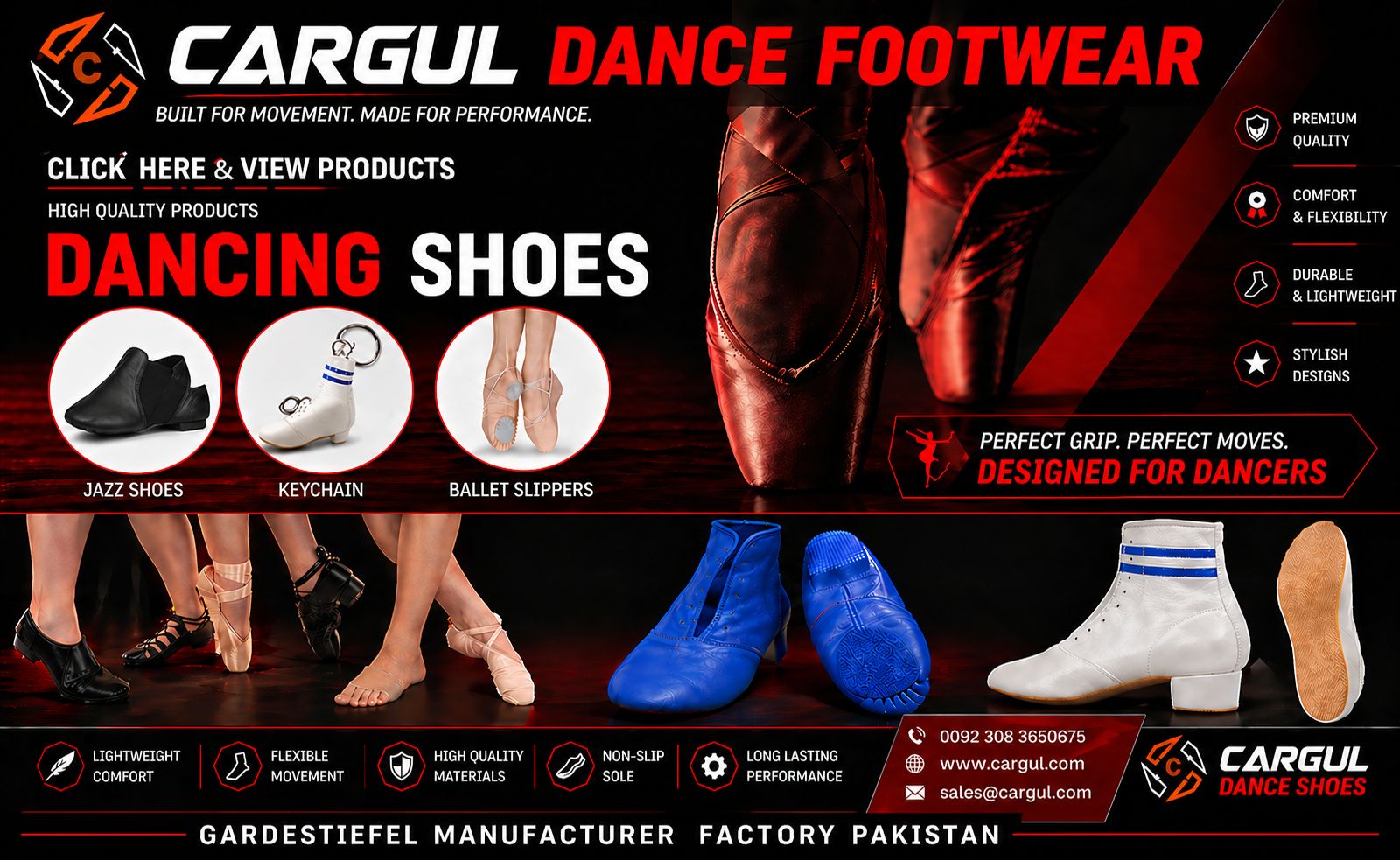 DANCE SHOES & GARDESTIEFEL 