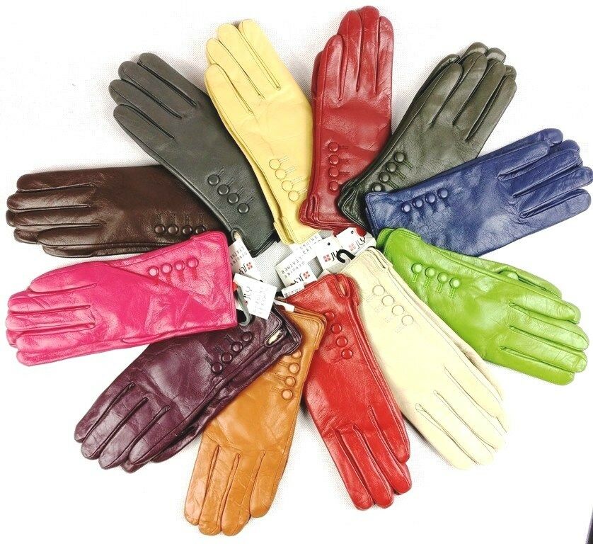 WOMEN FASHION LEATHER GLOVES