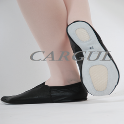 Black Leather Gymnastic shoes